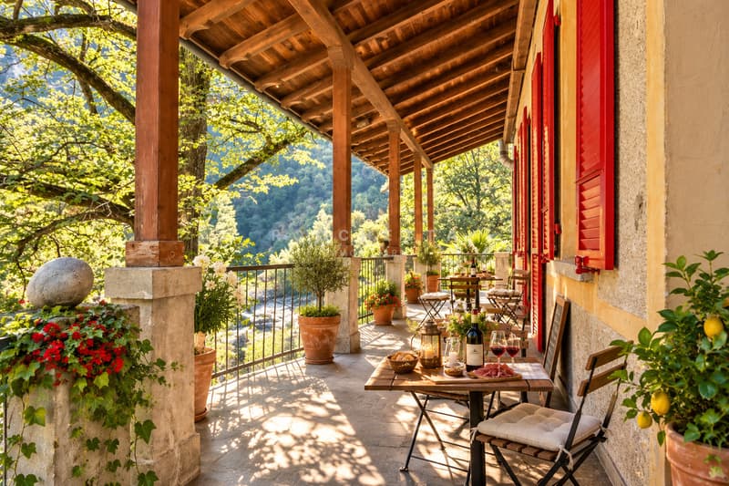 Storica Osteria con alloggio in posizione unica a Ponte Brolla (5)