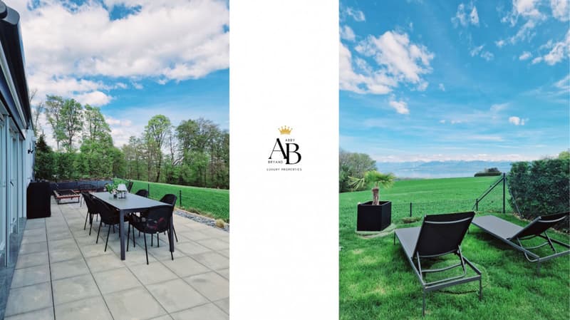 En exclusivité : Appartement moderne avec vue Lac et montagne/ Arzier-L-Muids (5)