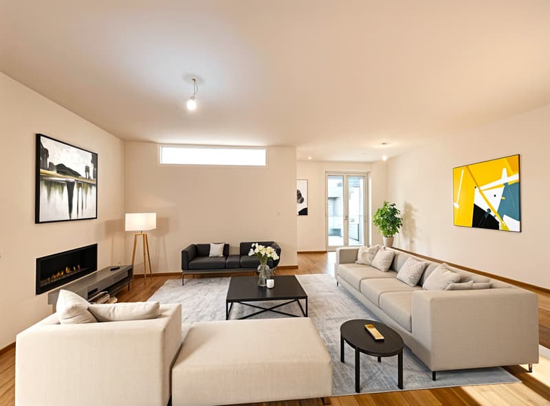 Magnifique Appartement avec une très belle terrasse de 25 m2 au centre St-Cergue (1)