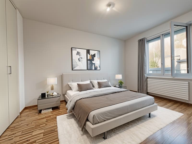 Magnifique Appartement avec une très belle terrasse de 25 m2 au centre St-Cergue (6)
