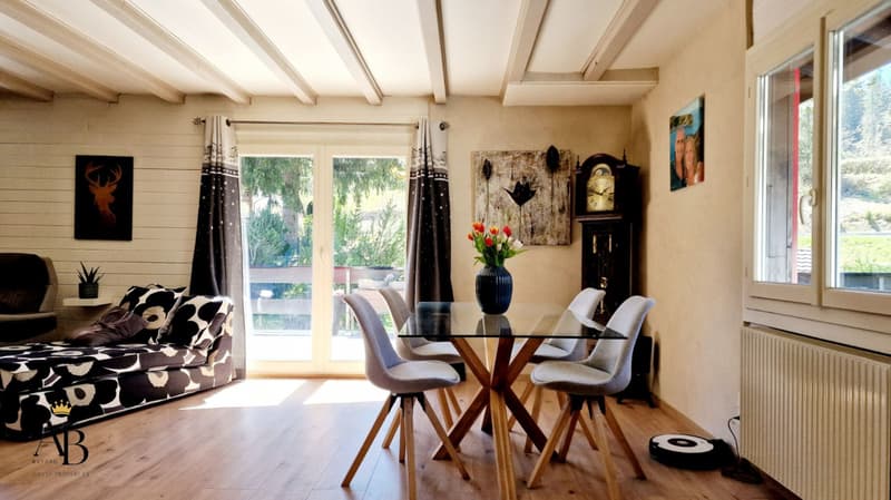 En exclusivité : Chalet chant des oiseaux, Saint Cergue, Abby Bryand immobilier (4)