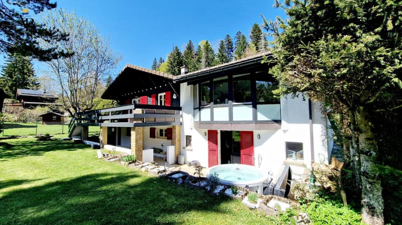 En exclusivité : Chalet chant des oiseaux, Saint Cergue, Abby Bryand immobilier (2)