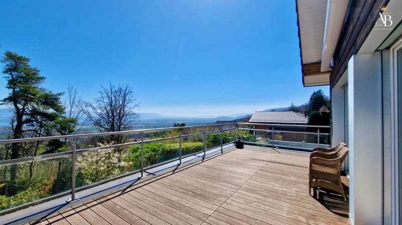En exclusivité: Lake view Villa, magnifique Villa individuelle à Arzier-Le-Muids (3)