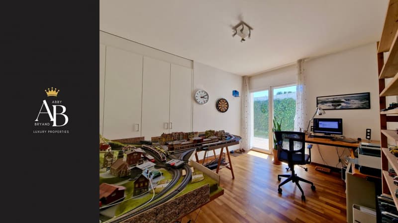 En exclusivité: Lake view Villa, magnifique Villa individuelle à Arzier-Le-Muids (9)