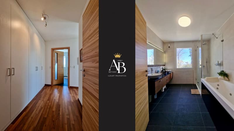 En exclusivité: Lake view Villa, magnifique Villa individuelle à Arzier-Le-Muids (7)
