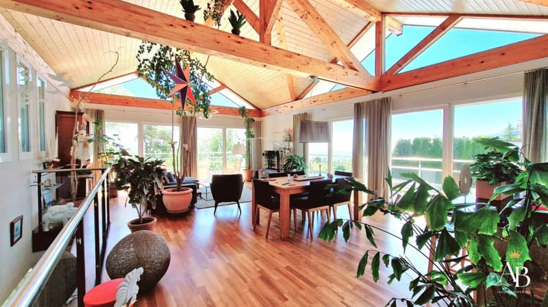 En exclusivité: Lake view Villa, magnifique Villa individuelle à Arzier-Le-Muids (2)