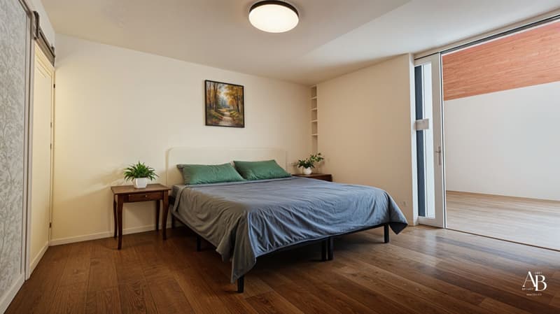 Les deux Erables:charmantl Appartement avec  deux grandes Terrasses (5)