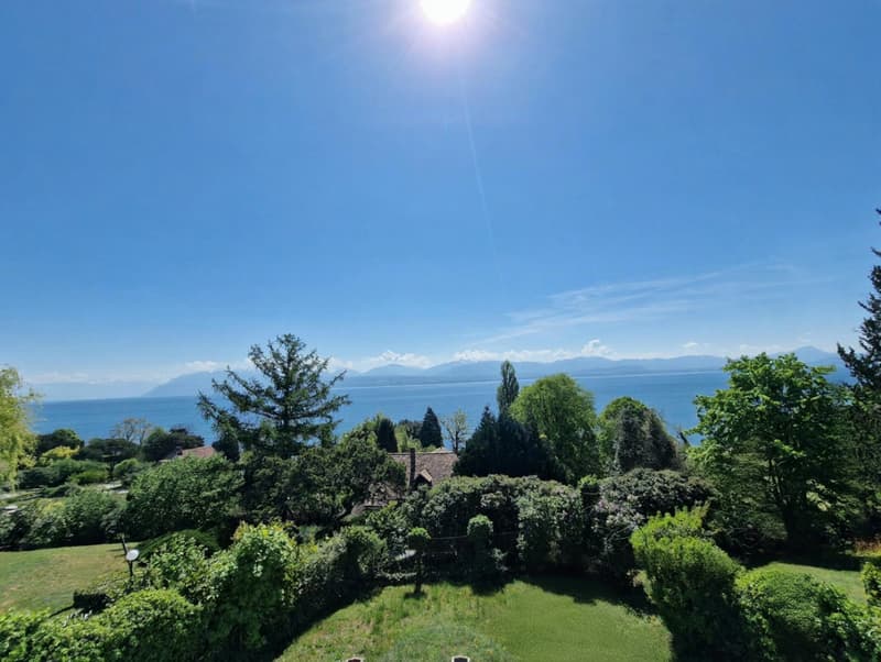En exclusivité, Abby Bryand immobilier : Magnifique maison vue lac à Buchillon (4)