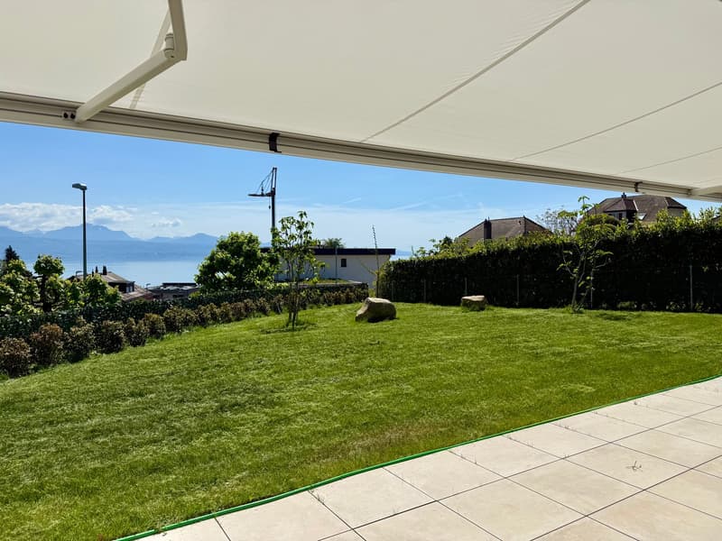 Appartement de 4,5 pièces avec vue sur le lac et les montagnes à Pully (1)