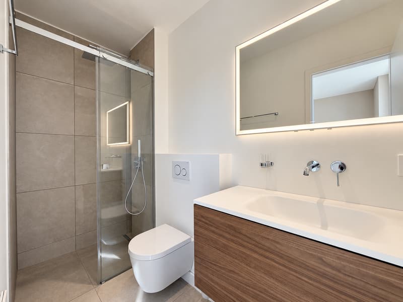 Spacieux 3.5 pièces avec accès indépendant et grand jardin (8)