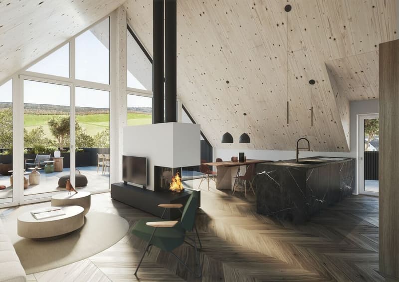 Neubau THE PEAR 3.5 Zimmer Attika-Wohnung (2)