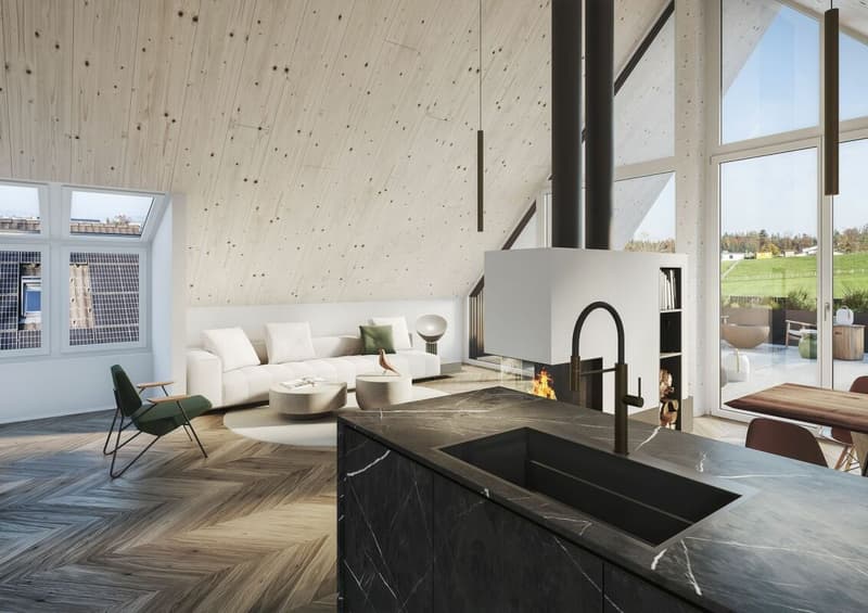 Neubau THE PEAR 3.5 Zimmer Attika-Wohnung (3)