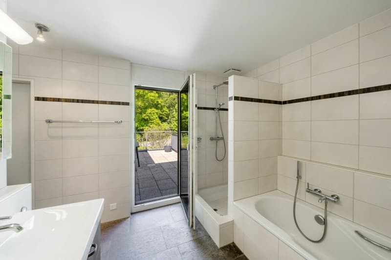 Repräsentative, moderne Terrassenwohnung mit unverbaubarem Alpenpanorama (7)
