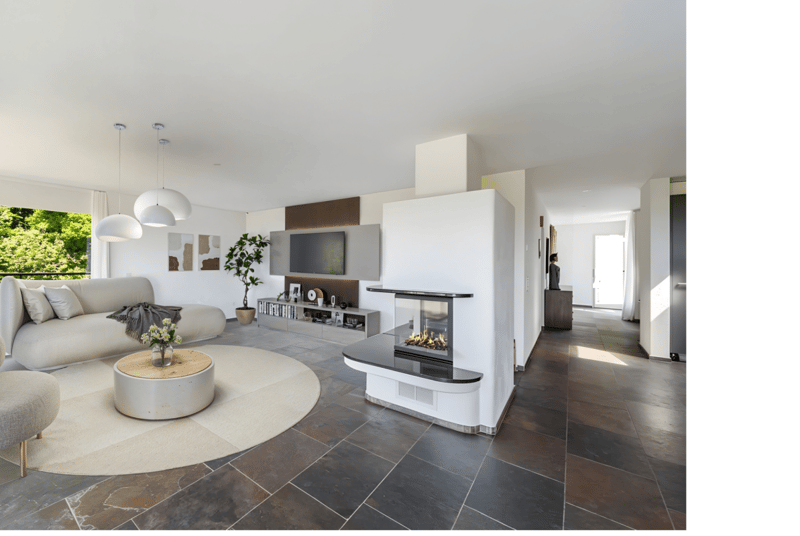 Repräsentative, moderne Terrassenwohnung mit unverbaubarem Alpenpanorama (3)