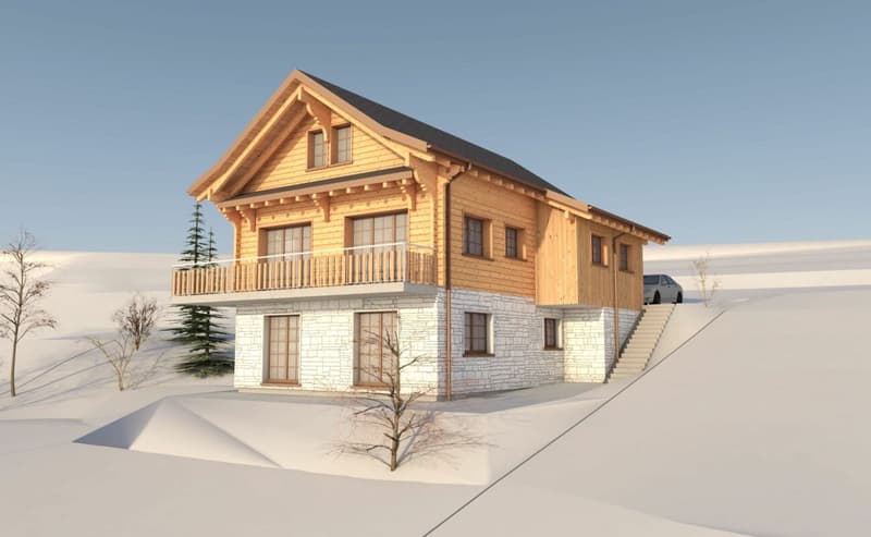 Modernes Chalet mit nachhaltiger Bauweise und Bergpanorama (5)