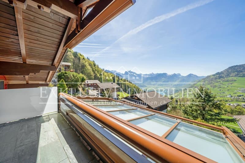 Idyllisches Einfamilienhaus mit Wintergarten und traumhaftem Walenseeblick (13)