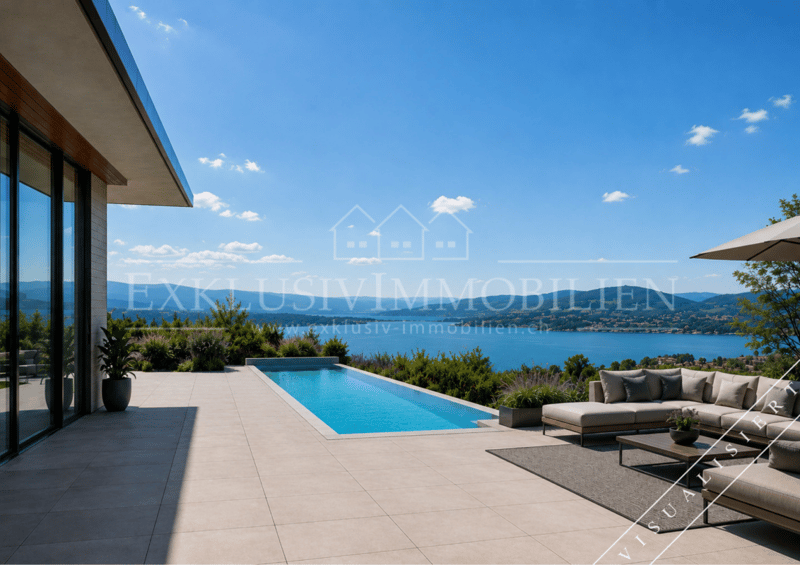 Knapp 4'000 m² Premium-Bauland mit Seesichtpanorama an Hanglage - ohne Architekturverpflichtung (2)