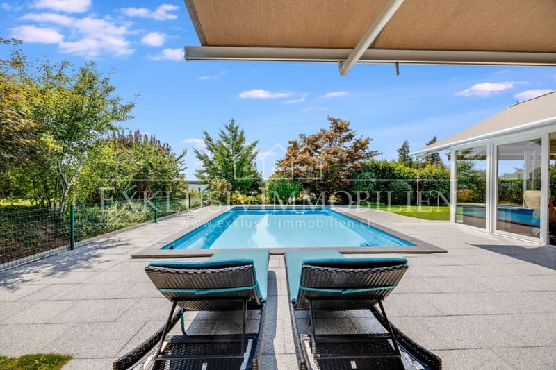 Viel Raum zum Leben - Grosszügiges Zuhause mit traumhafter Aussicht und Gartenparadies (3)