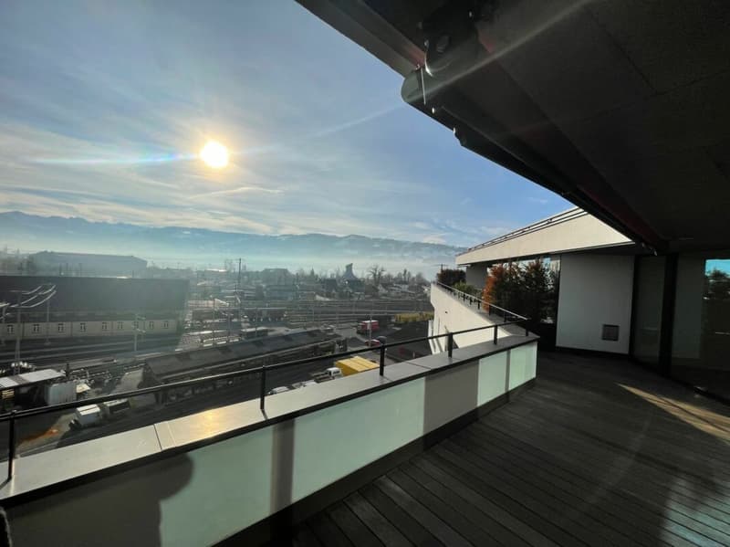 Zentrale Attika-Wohnung in Rapperswil (1)