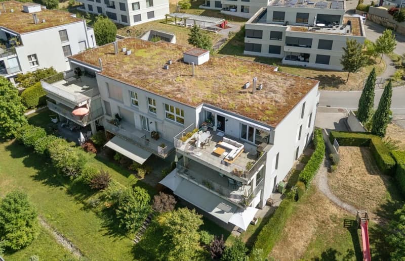 Grosszügige Attikawohnung mit sonniger Terrasse und Weitblick in Jona (2)