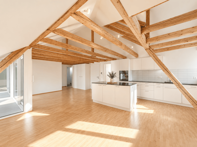 Moderne Dachwohnung mit Loggia an zentraler Lage (1)