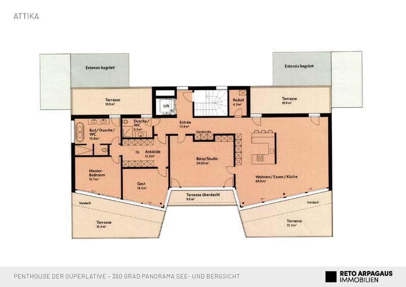 LUXURY LIVING — PENTHOUSE DER SUPERLATIVE — FERIENSTIMMUNG AM REBBERG - GRANDIOSE 360° PANORAMASICHT (18)