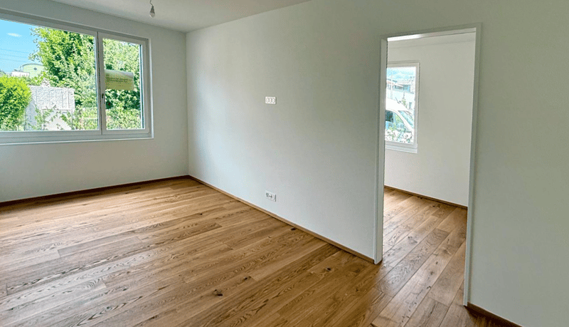 Wunderschöner Parkettboden in Eiche