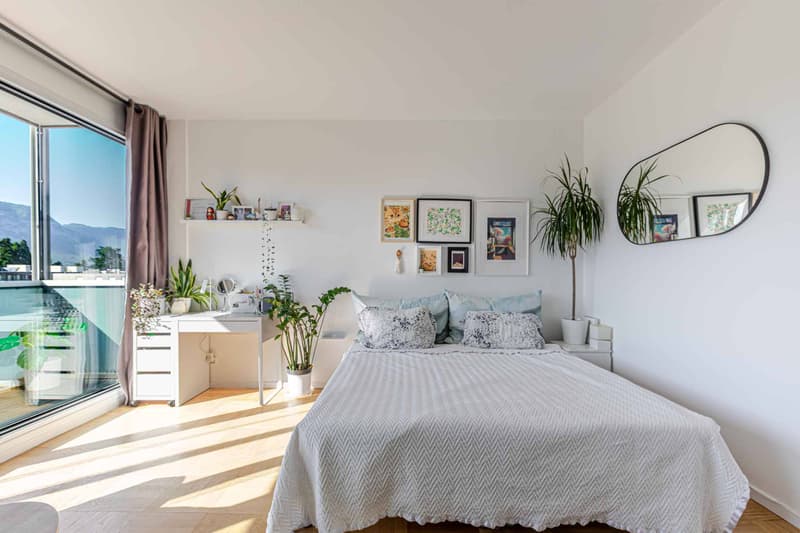 RESERVÉ - Studio au 7 ème étage avec balcon et vue Salève (3)