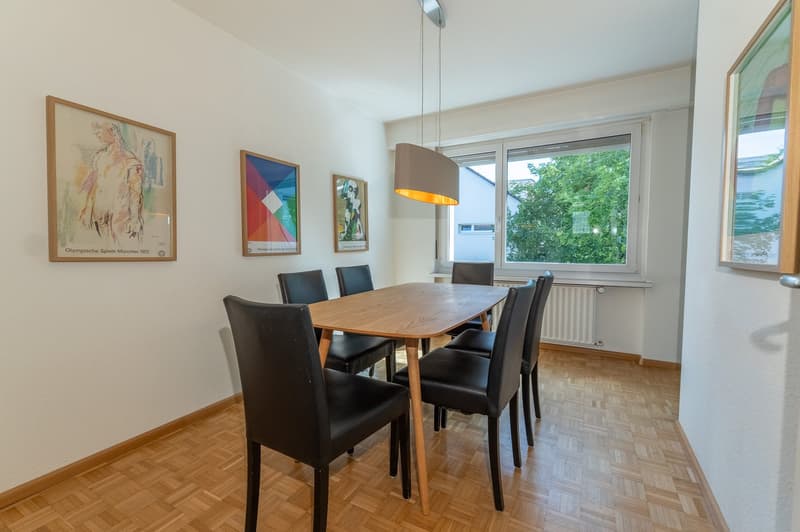 Voll möblierte & grosszügige 4-Zimmer-Maisonette-Wohnung mit Wintergarten und Parkplatz in Allschwil (10)