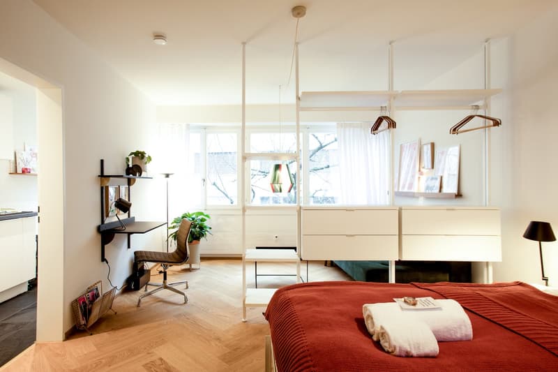 Stilvolle möblierte 1.5-Zimmer-Wohnung in Kleinbasel – ruhig zum Hof, all-inclusive, ab 6 Monaten (3)