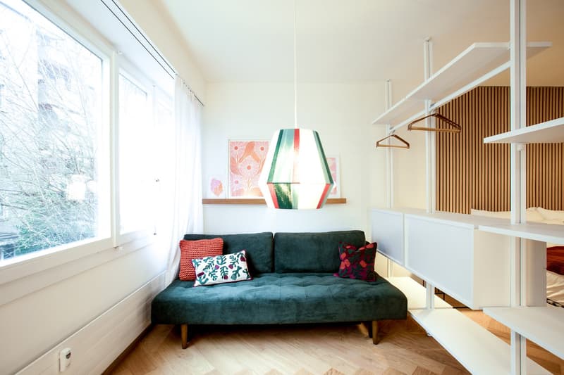 Stilvolle möblierte 1.5-Zimmer-Wohnung in Kleinbasel – ruhig zum Hof, all-inclusive, ab 6 Monaten (14)