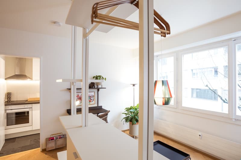 Stilvolle möblierte 1.5-Zimmer-Wohnung in Kleinbasel – ruhig zum Hof, all-inclusive, ab 6 Monaten (27)