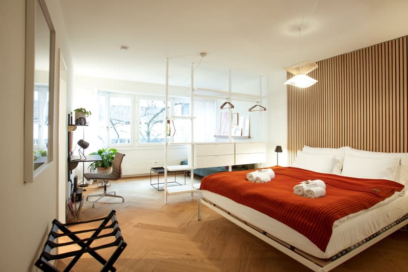 Stilvolle möblierte 1.5-Zimmer-Wohnung in Kleinbasel – ruhig zum Hof, all-inclusive, ab 6 Monaten (1)