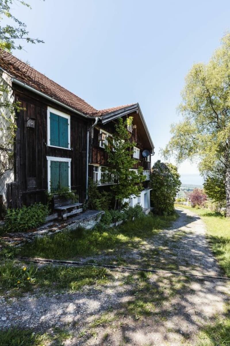 Vue sur le lac inobstructable - 1'174 m² de terrain - Construction neuve possible (13)