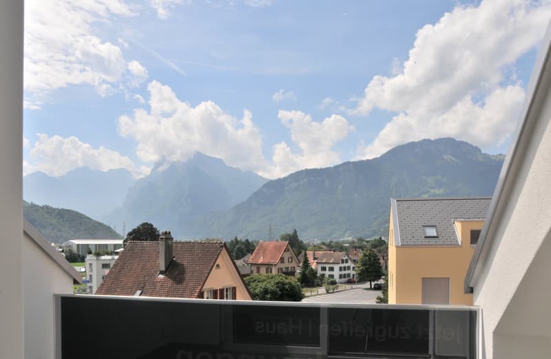 Sonnige Dachwohnung mit aussergewöhnlicher Aussicht (E2-3) (8)