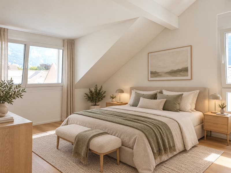 Grosse Dachwohnung mit aussergewöhnlicher Aussicht (E2-3) (4)