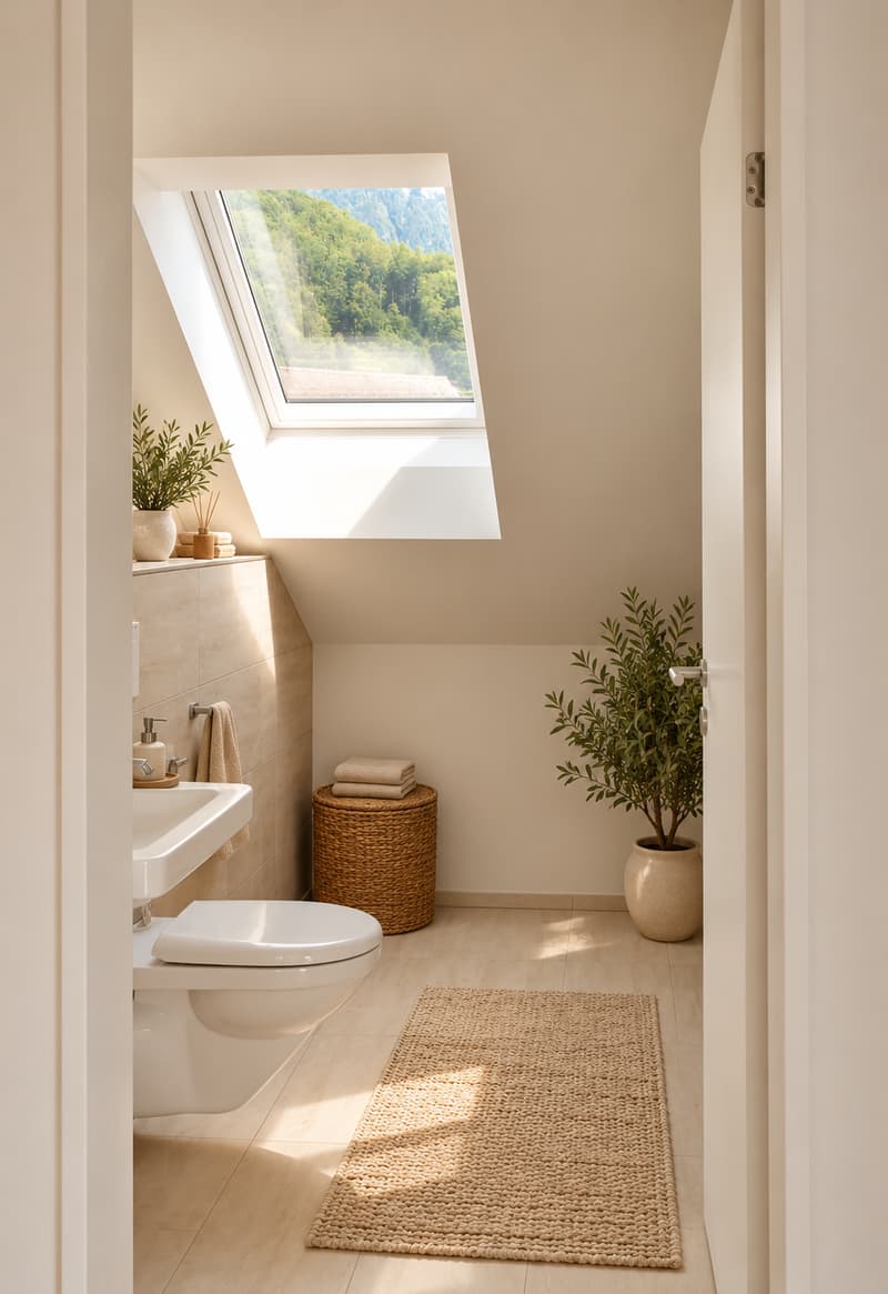 Grosse Dachwohnung mit aussergewöhnlicher Aussicht (E2-3) (3)