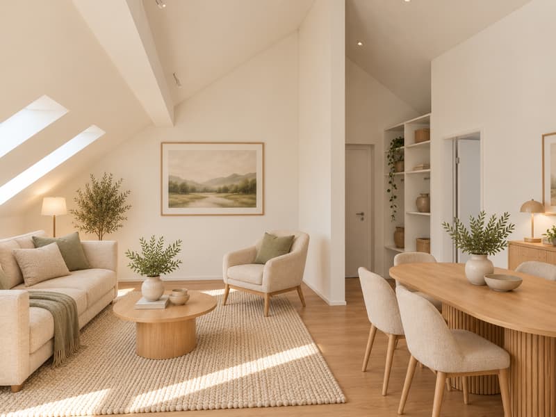 Grosse Dachwohnung mit aussergewöhnlicher Aussicht (E2-3) (2)