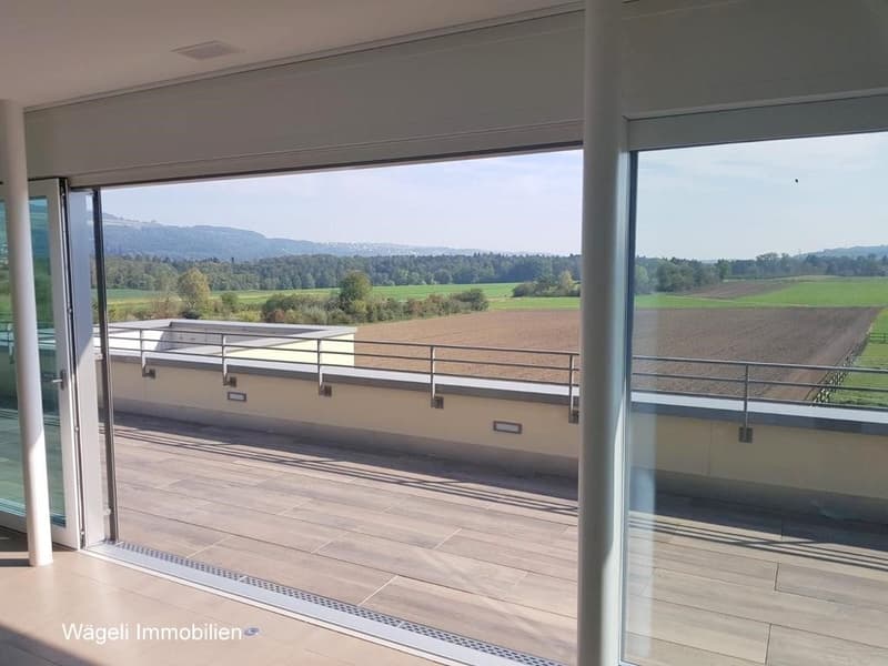 Luxuriöse 5-Zimmer-Dachwohnung mit Balkon und Panoramablick in Niederwil (8)