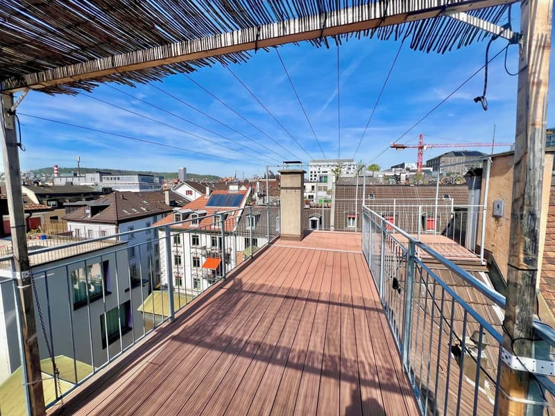 Zentrales Zimmer mit eigener Rooftop Terrace mitten im Kreis 4 :) (9)