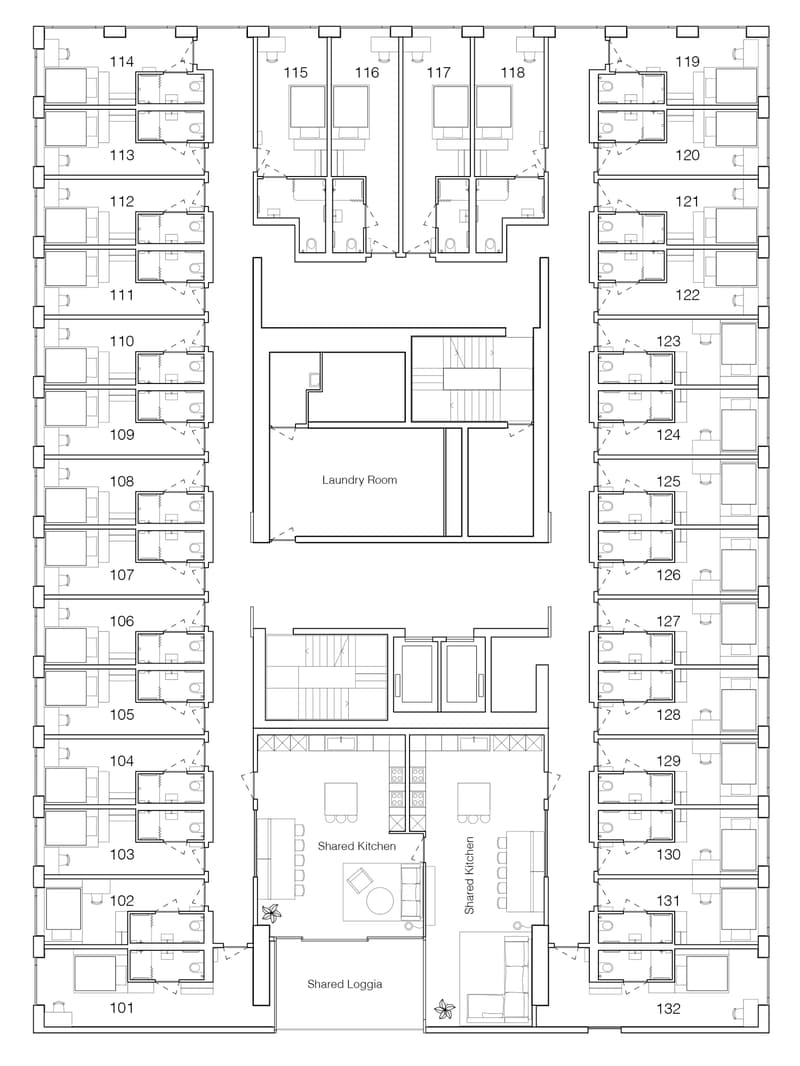 Zürich | Private Suite mit Bad : All-inclusive Coliving | TomoDomo Banyan (58)
