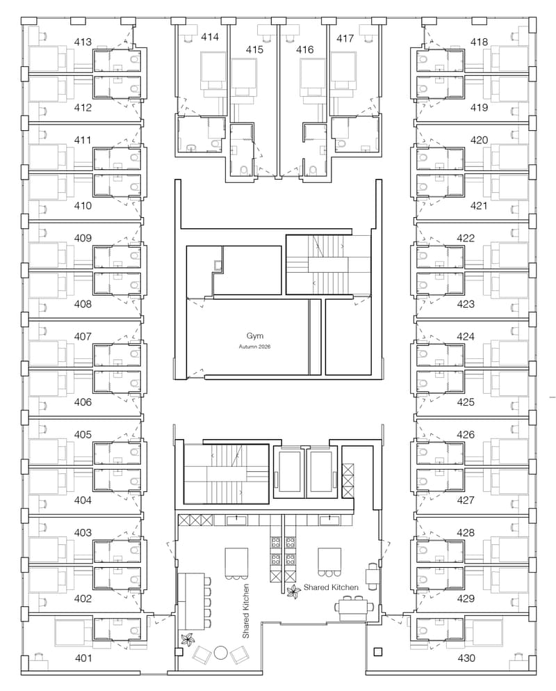 Zürich | Private Suite mit Bad : All-inclusive Coliving | TomoDomo Banyan (61)