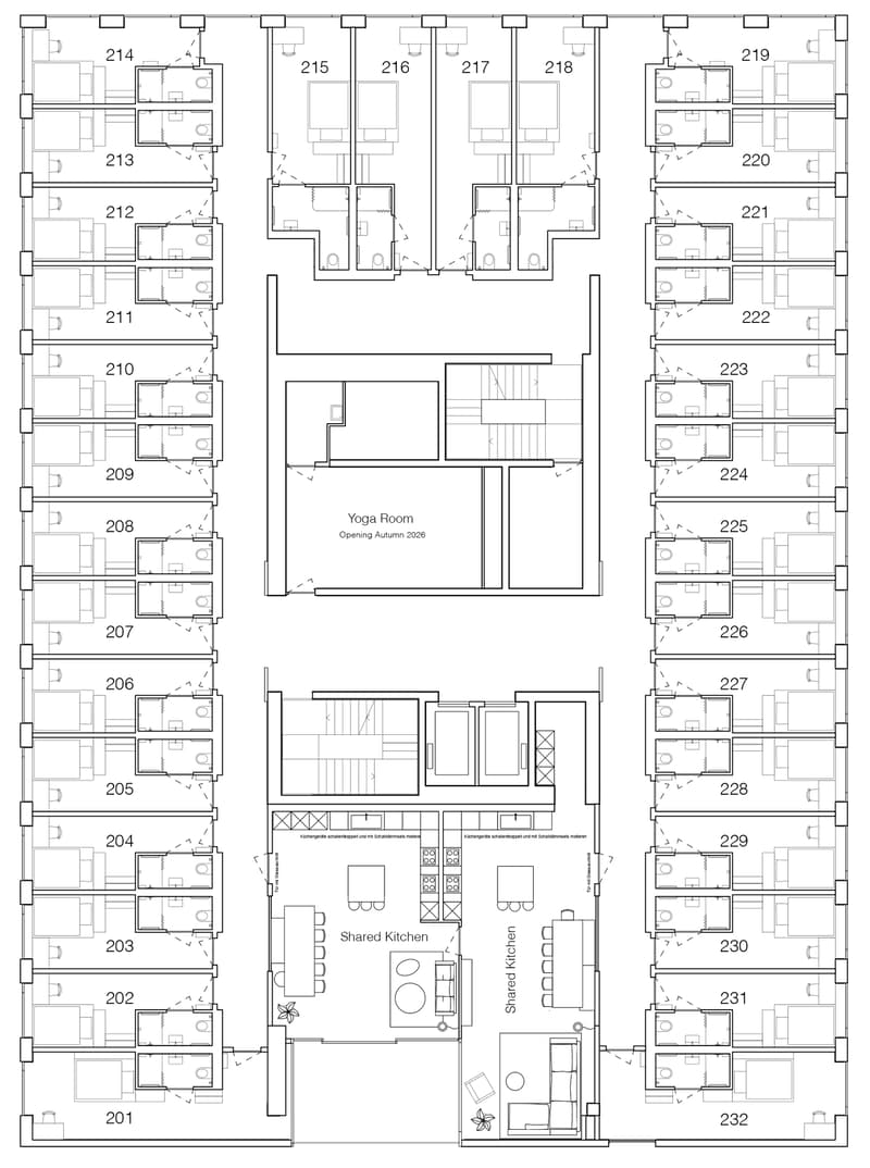 Zürich | Private Suite mit Bad : All-inclusive Coliving | TomoDomo Banyan (59)