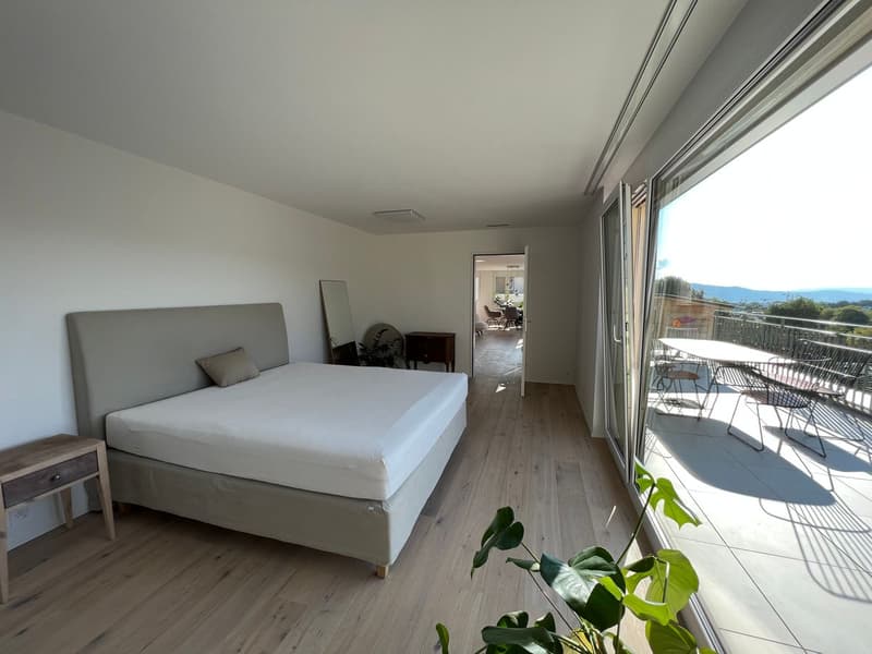 Appartement attique meublé avec vue de rêve sur Zurich jusqu'à Uetliberg - neuf ! (5)