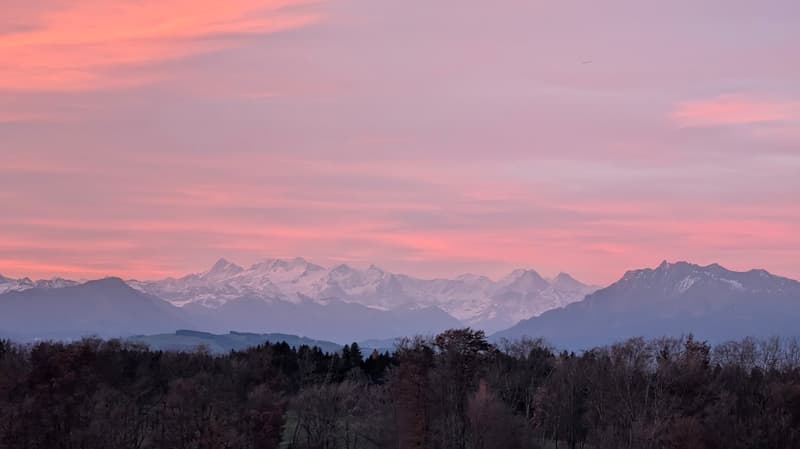 Grosszügige 3.5 Zimmer-Wohnung mit wundervoller Aussicht auf das Bergpanorama (3)