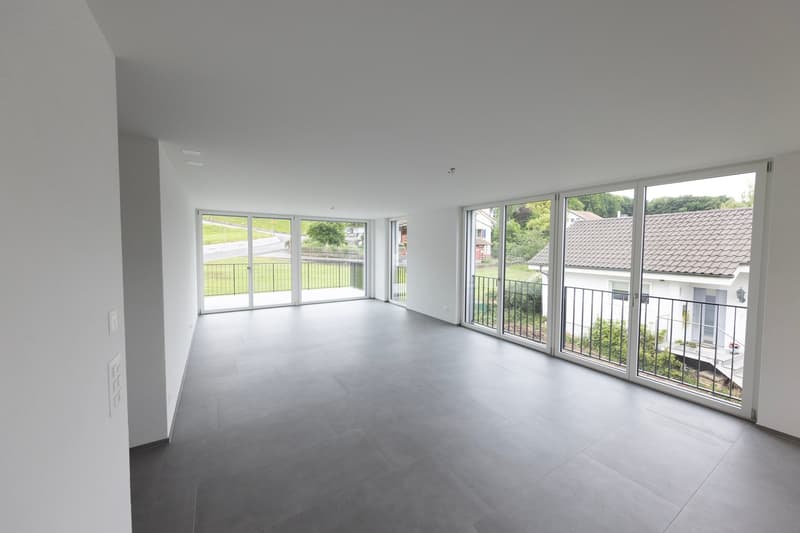 ERSTBEZUG: 4.5-Zimmer-Wohnung - Neubau in Hersberg (1)