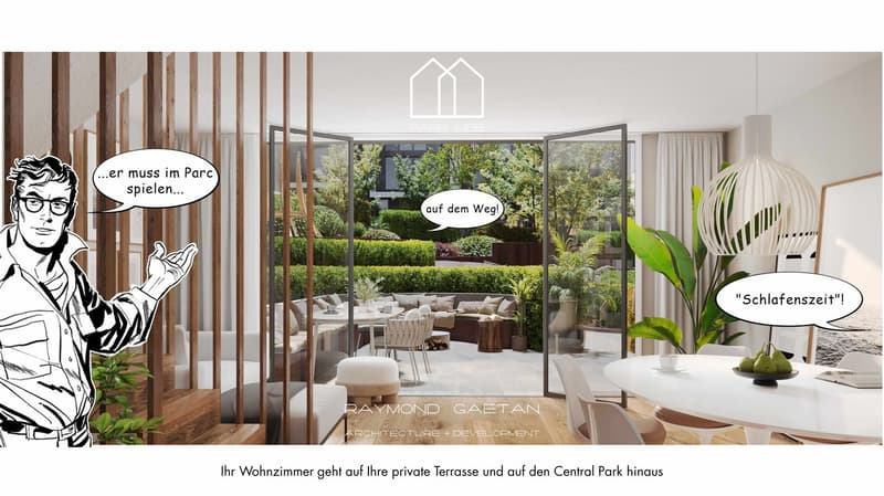 Noch 2 Eckhäuser mit 160m2 Wohnfläche und 50m2 grossem Garten (5)