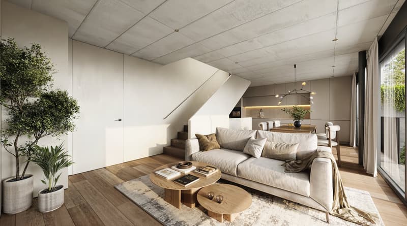 Neubau: Grosse 4.5-Zimmer-Wohnung in Basel mit Balkon (5)