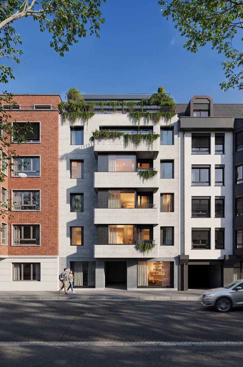 Neubau: Grosse 4.5-Zimmer-Wohnung in Basel mit Balkon (2)