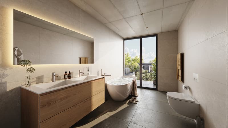 Neubau: Grosse 4.5-Zimmer-Wohnung in Basel mit Balkon (10)